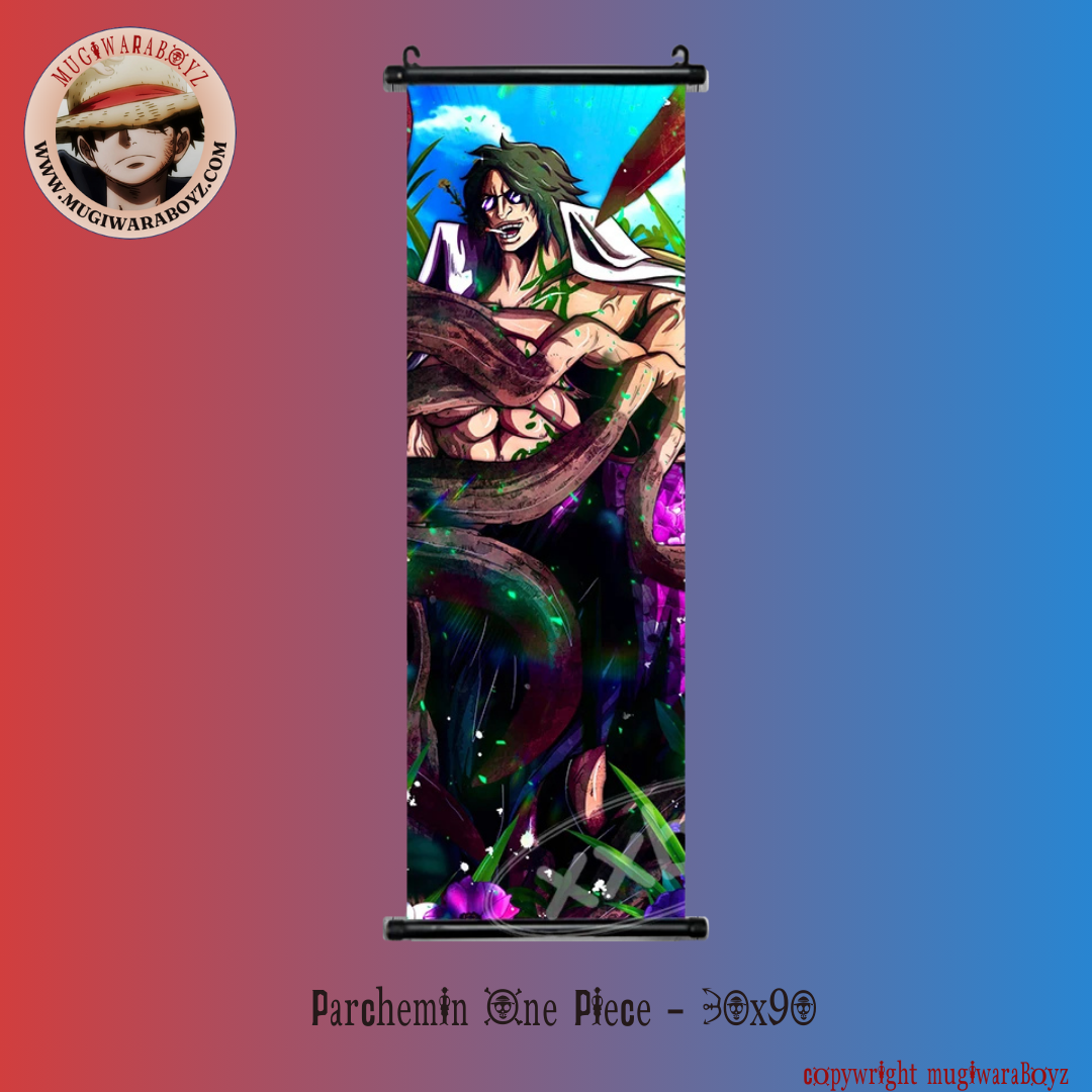 Parchemin One Piece - Amiral Aramaki