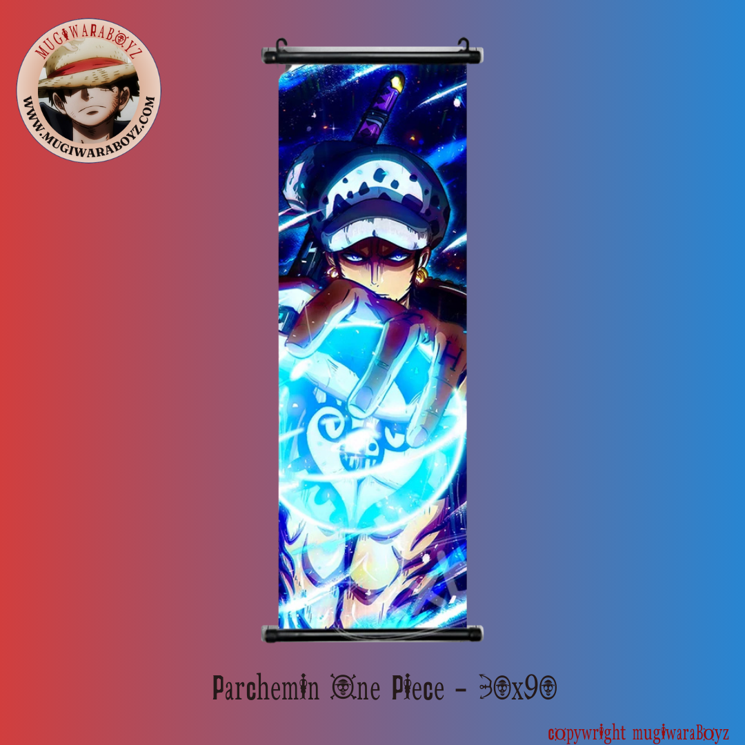 Parchemin One Piece - Trafalgar D. Water Law