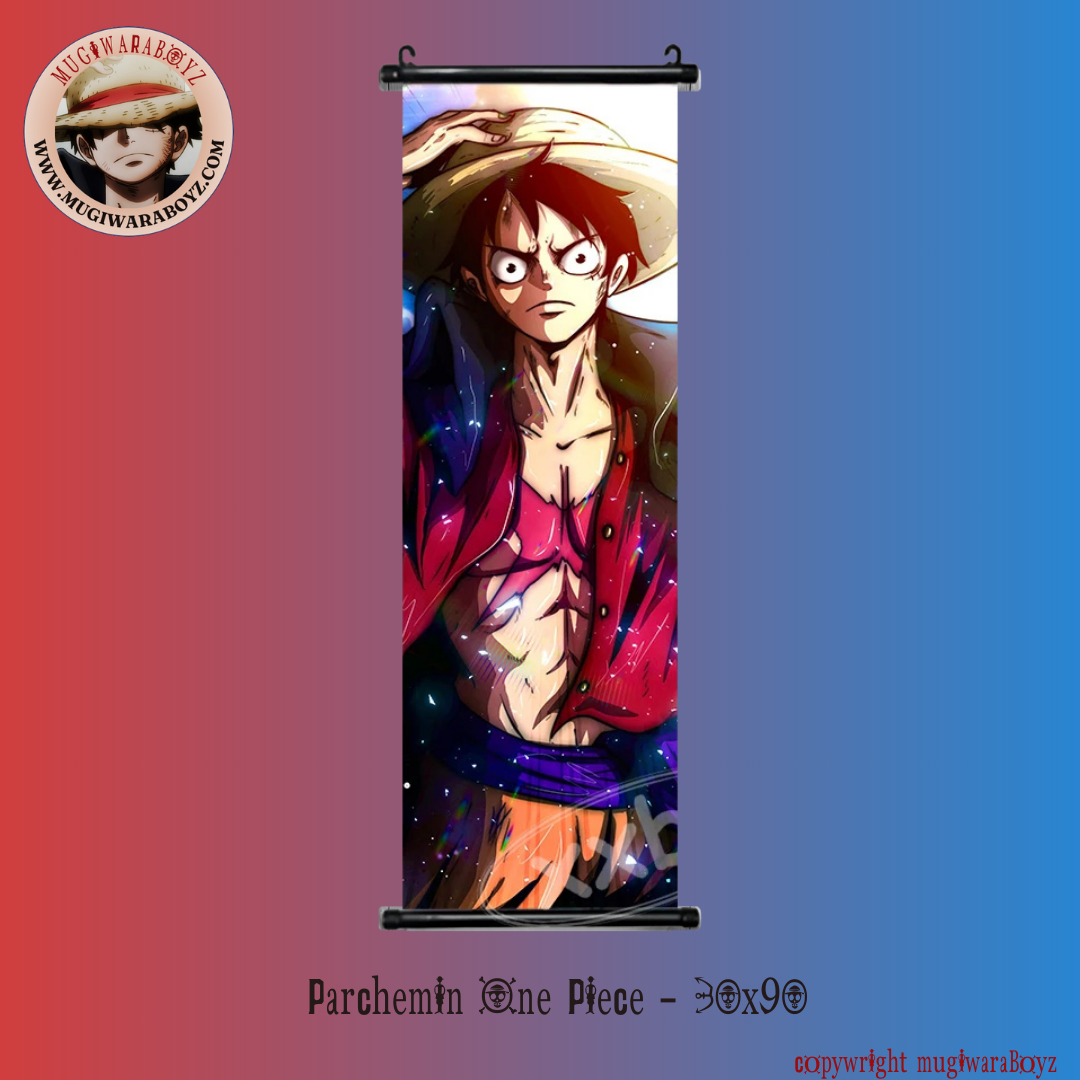 Parchemin One Piece - Monkey D. Luffy