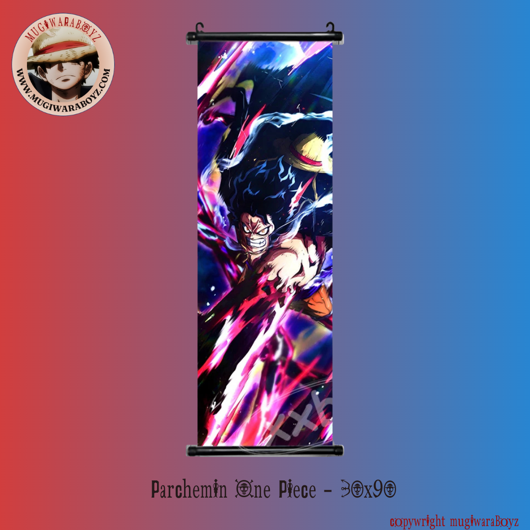 Parchemin One Piece - Monkey D. Luffy "Gear 4th : SnakeMan"