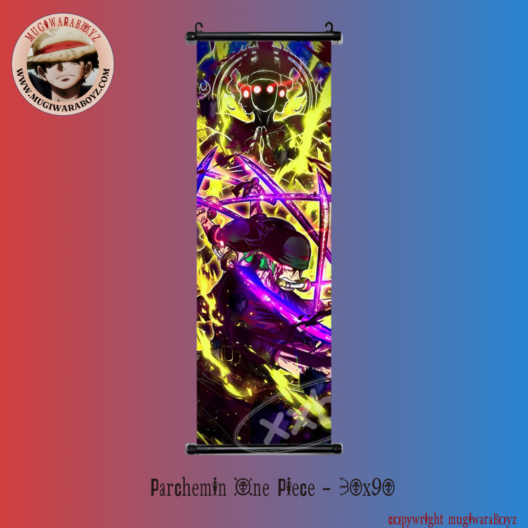 Parchemin One Piece - Roronoa Zoro "Ashura"
