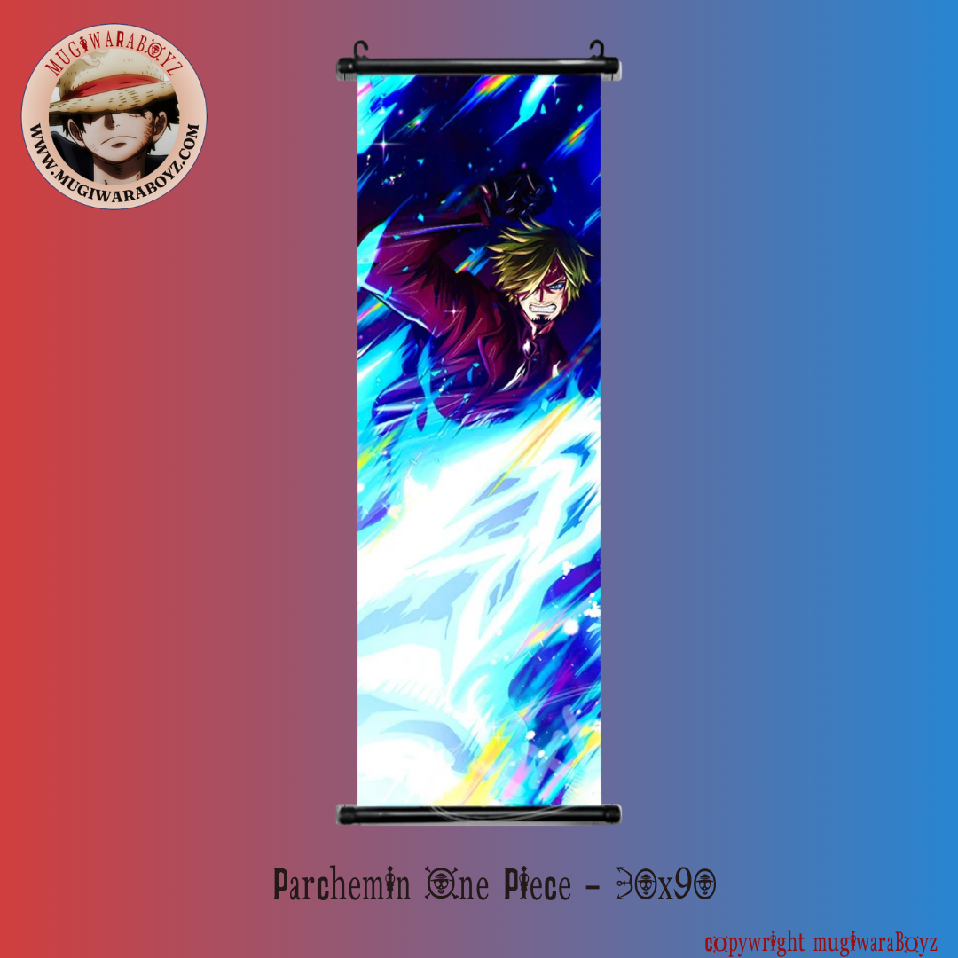 Parchemin One Piece - Vinsmoke Sanji "Ifrit Jambe"
