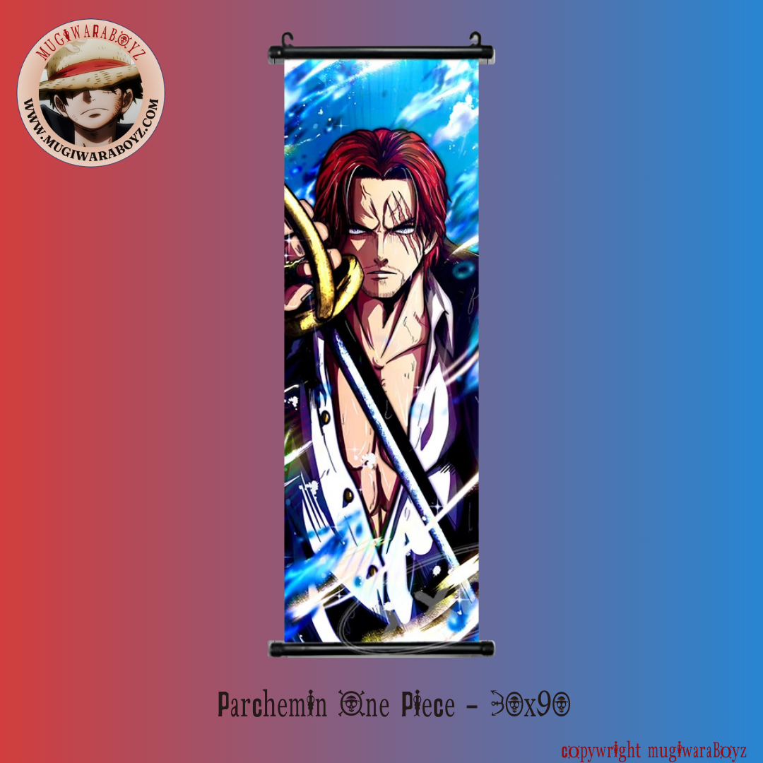 Parchemin One Piece - Shanks le roux