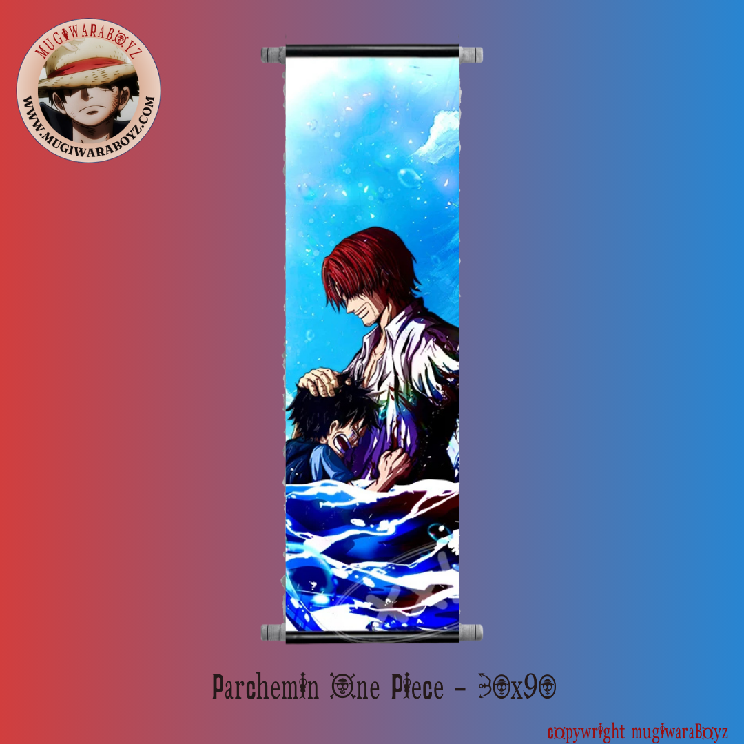 Parchemin One Piece - Shanks x Luffy