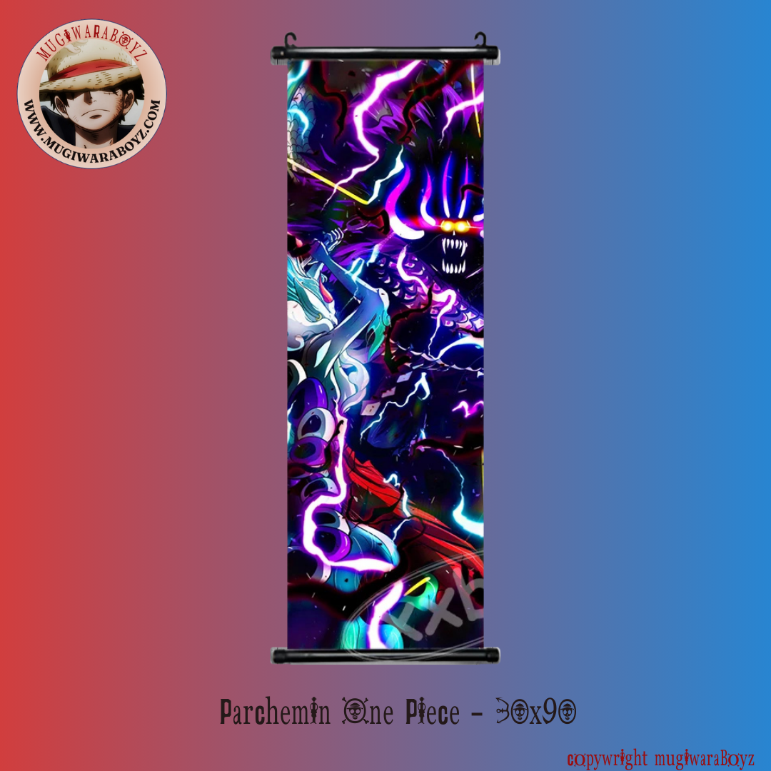 Parchemin One Piece - Yamato vs Kaido