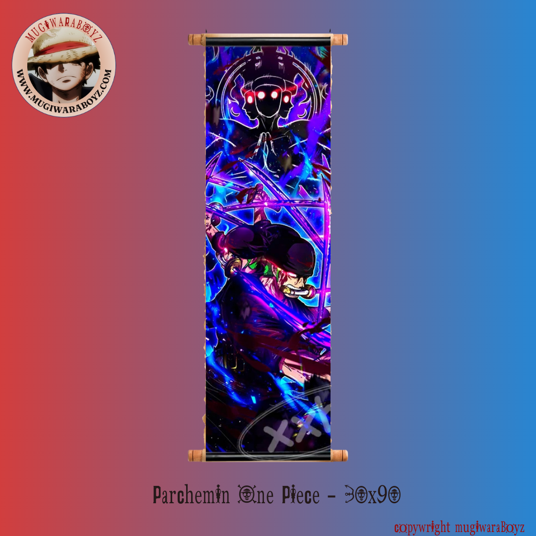 Parchemin One Piece - Roronoa Zoro "Ashura"