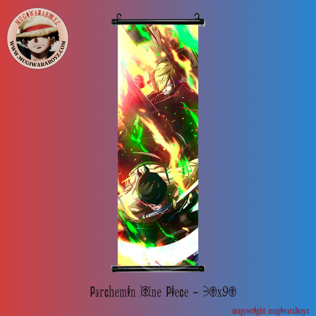 Parchemin One Piece - Zoro x Sanji