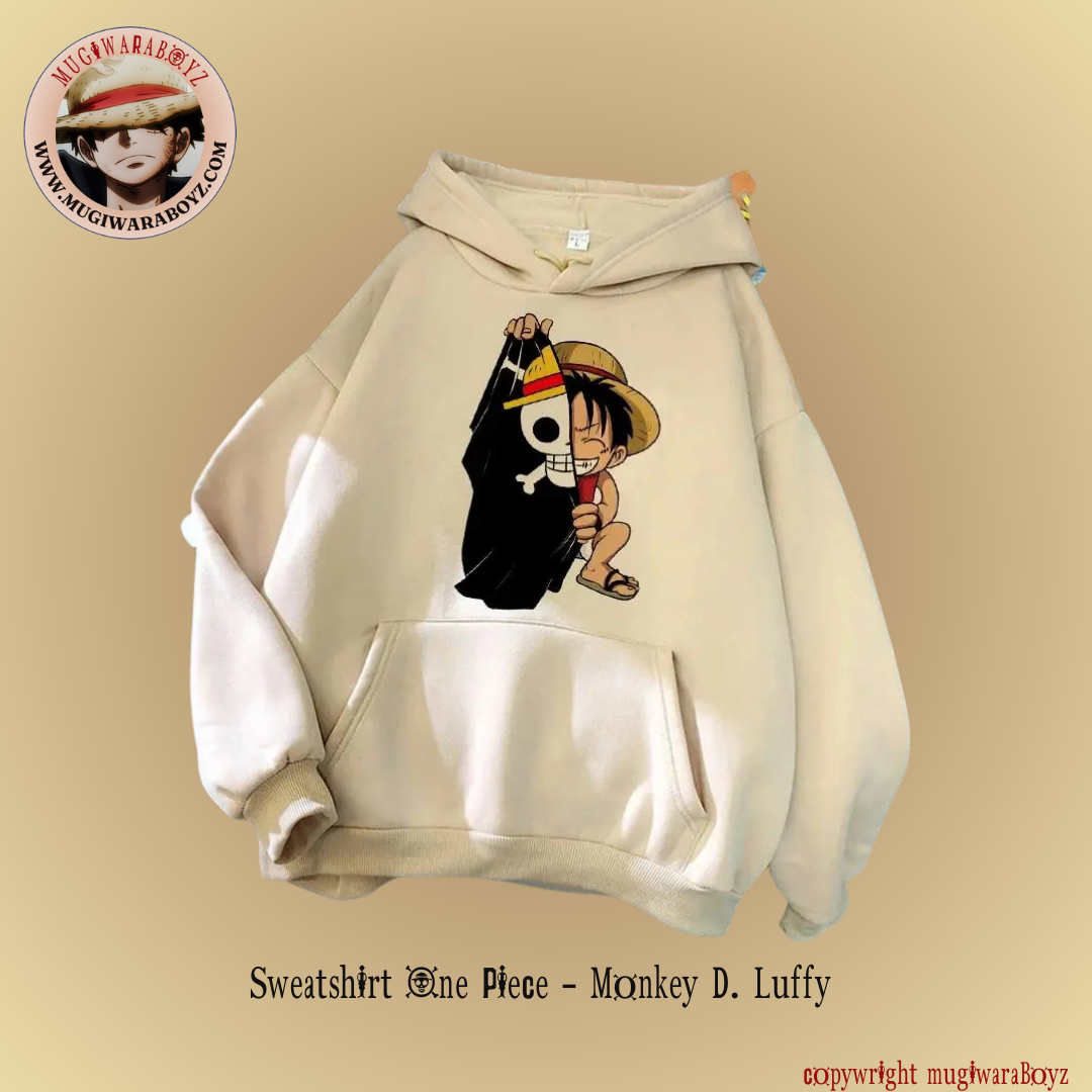 Sweatshirt One Piece - Monkey D. Luffy