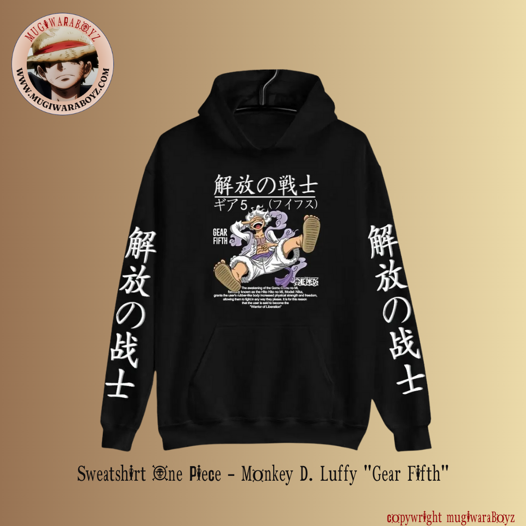 Sweatshirt One Piece - Monkey D. Luffy "Gear 5"