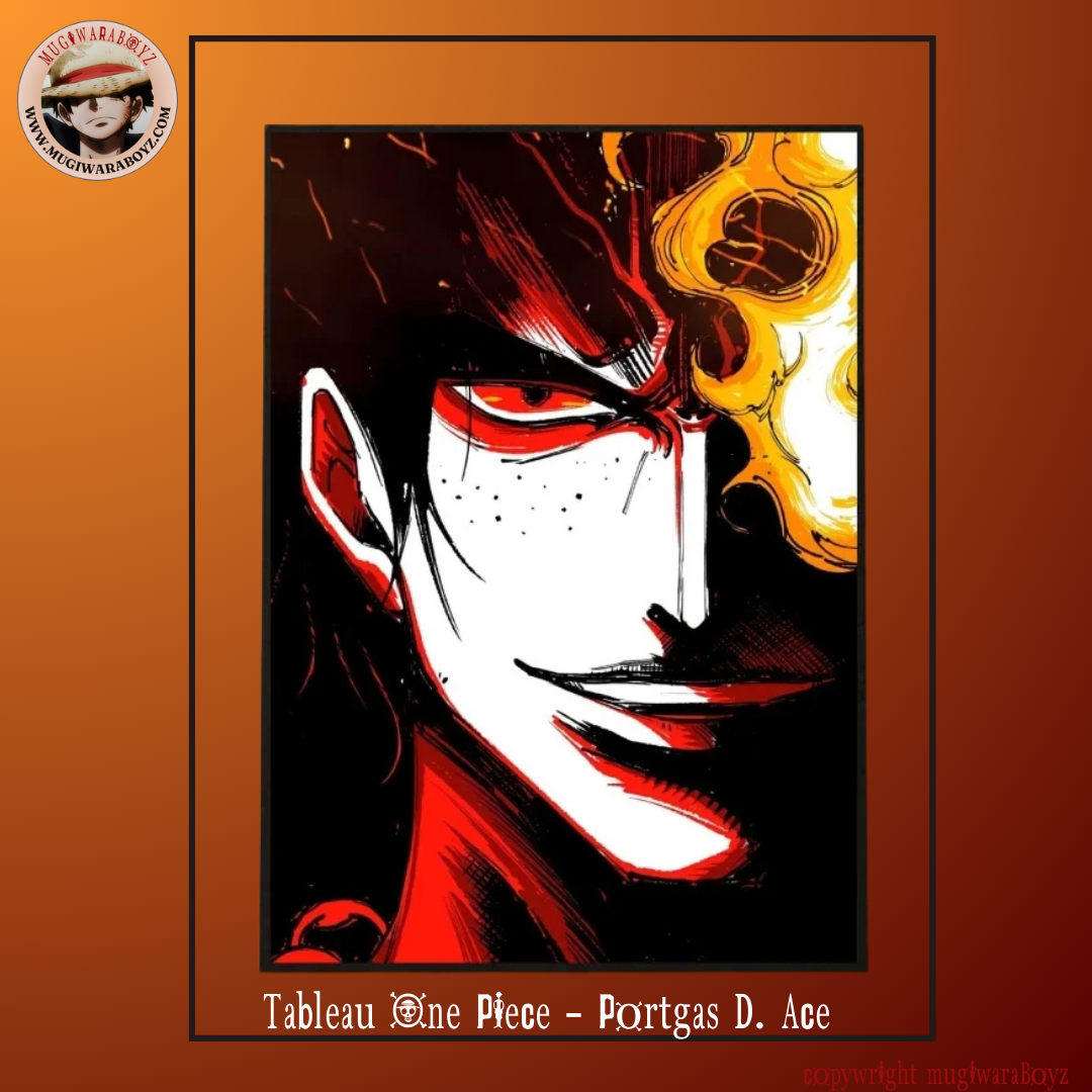 Tableau One Piece - Portgas D. Ace