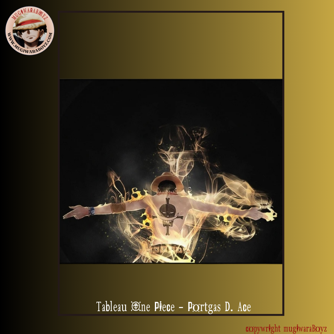 One Piece Painting - Portgas D. Ace