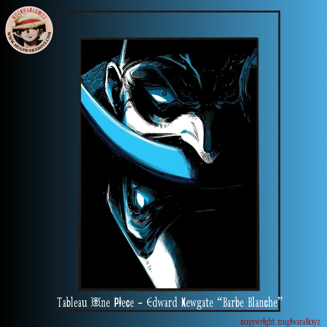 Tableau One Piece - Edward Newgate "Barbe Blanche"