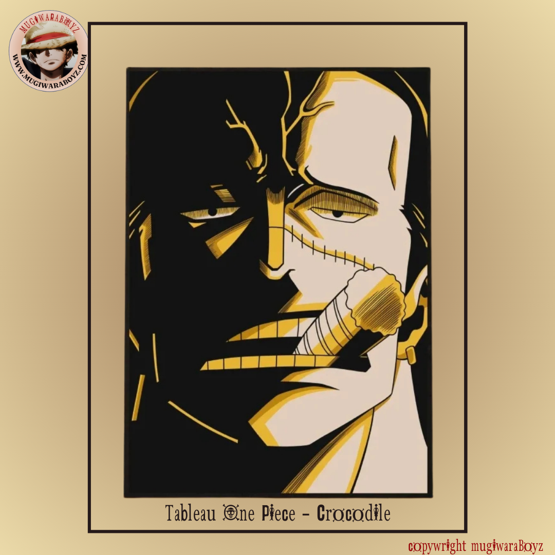 Tableau One Piece - Sir Crocodile