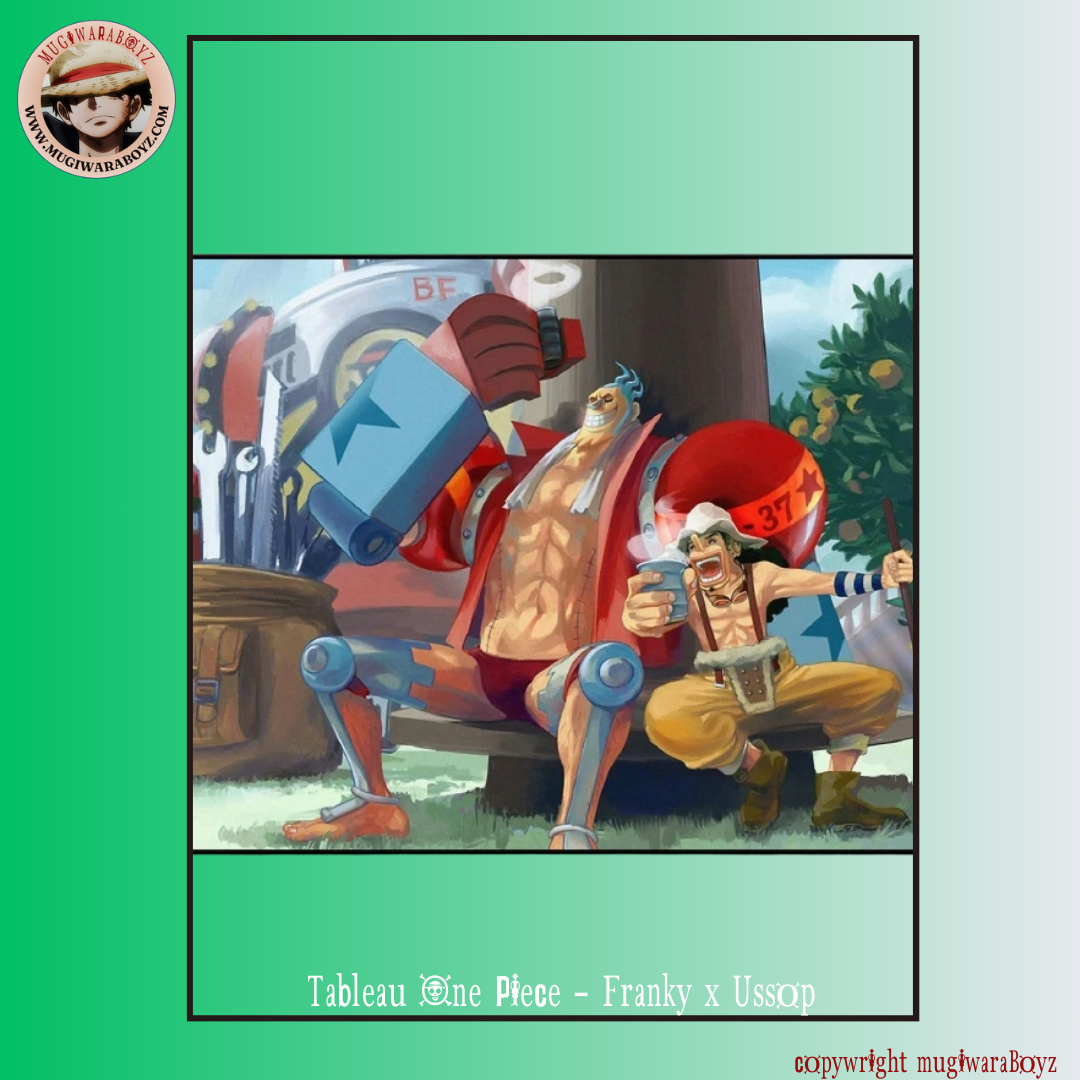One Piece Painting - Franky x Ussop