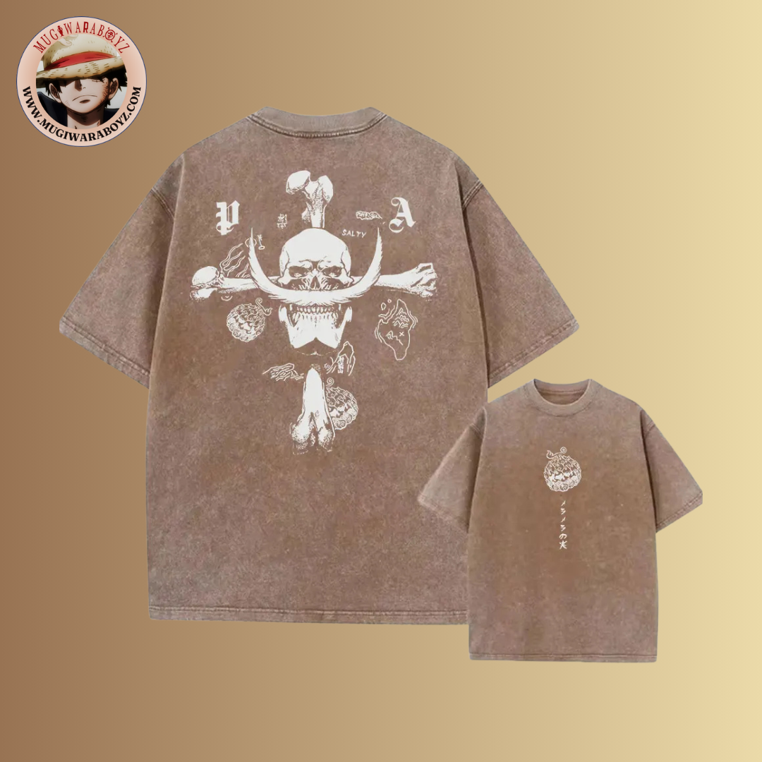 T-shirt One Piece - Barbe Blanche