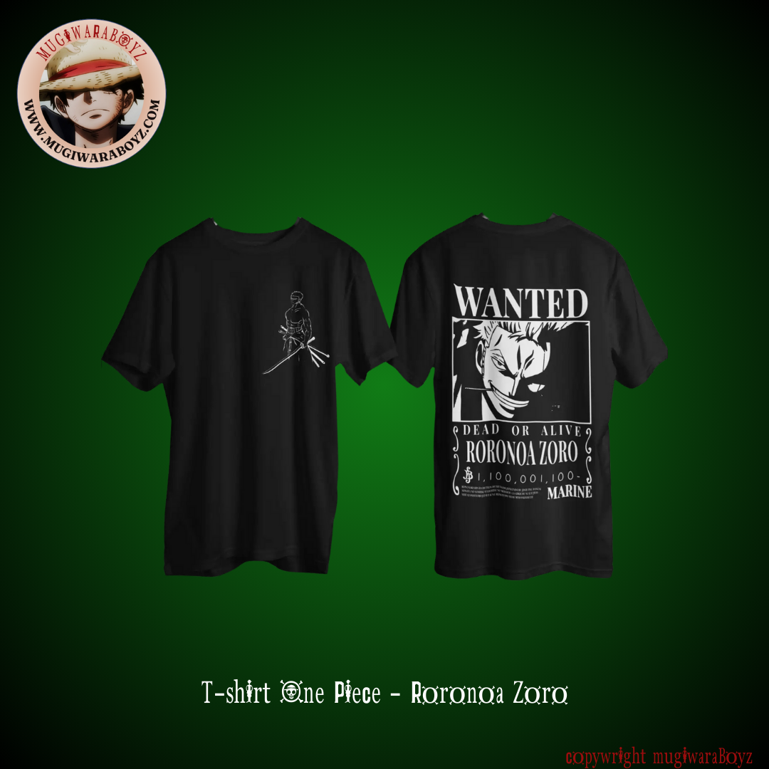 T-shirt One Piece - Roronoa Zoro