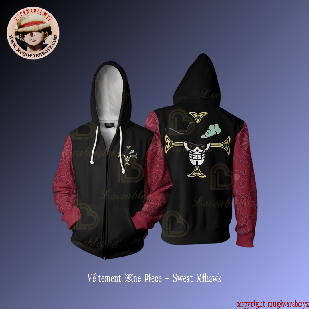 Sweatshirt One Piece - Sweat Mihawk