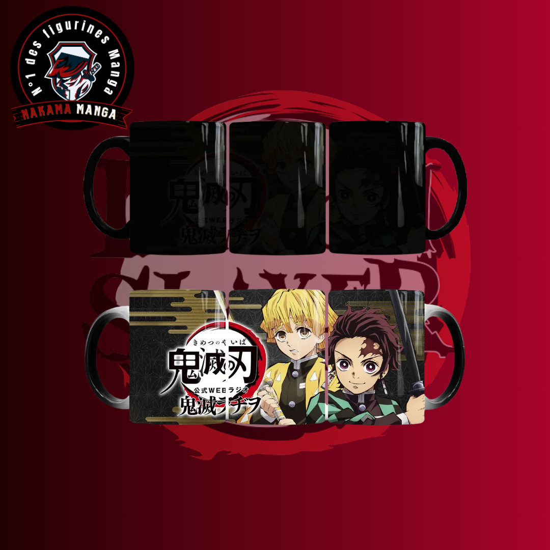 Tasse Thermosensible Demon Slayer - Zenitsu & Tanjiro