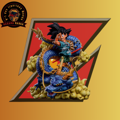 Figurine Dragon Ball GT - Goku & Shenron