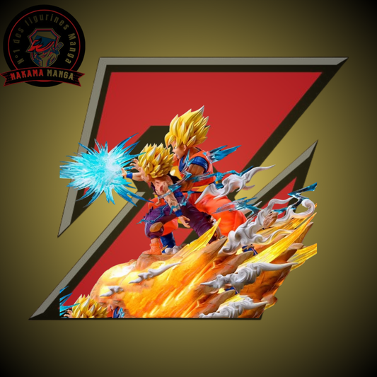 Figurine Dragon Ball Z - Kamehameha père-fils
