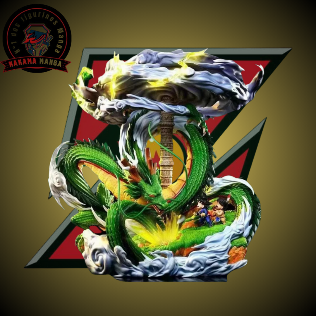 Figurine Dragon Ball - Shenron & Goku