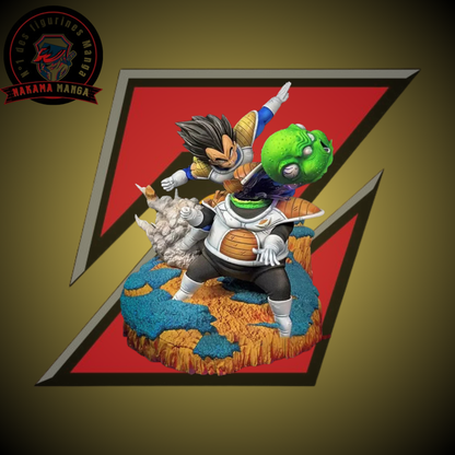 Figurine Dragon Ball Z - Vegeta vs Guldo