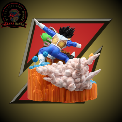 Figurine Dragon Ball Z - Vegeta vs Guldo