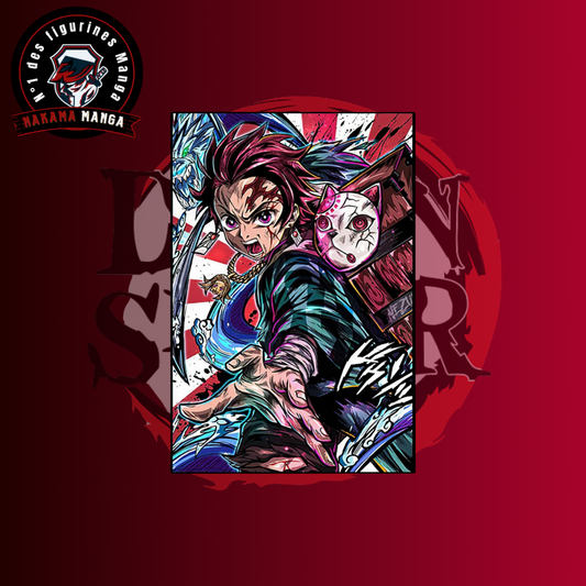 Tableaux Demon Slayer - Tanjiro