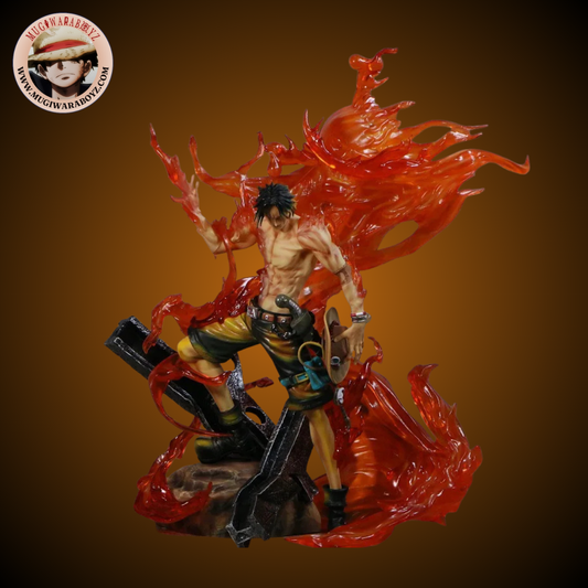 Figurine One Piece - Portgas D. Ace "Maîtrise du feu"