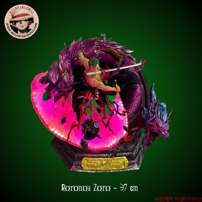 Figurine LED One Piece - Edition Prestige - Roronoa Zoro
