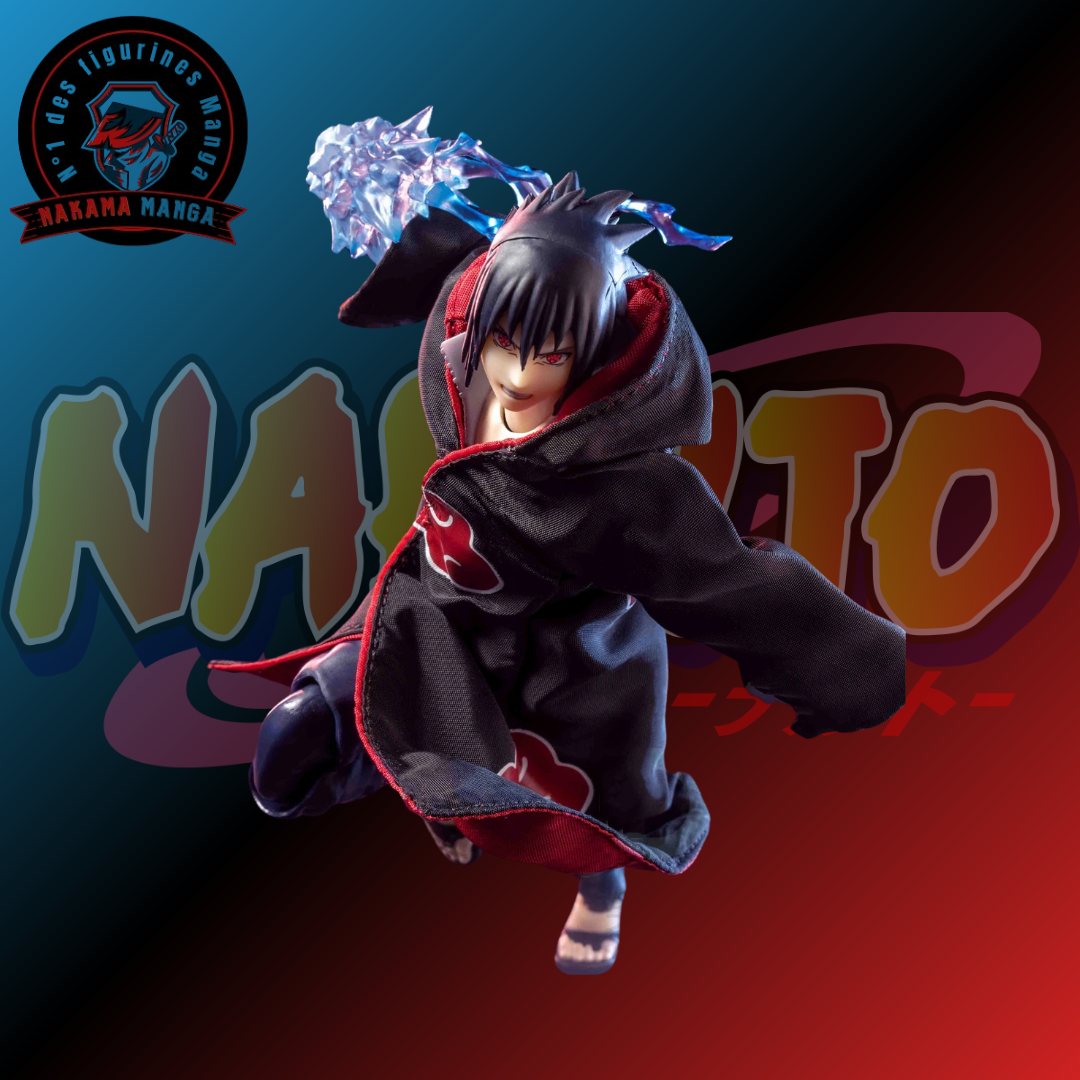 Figurine Naruto Shippuden - Articulée Sasuke Uchiha