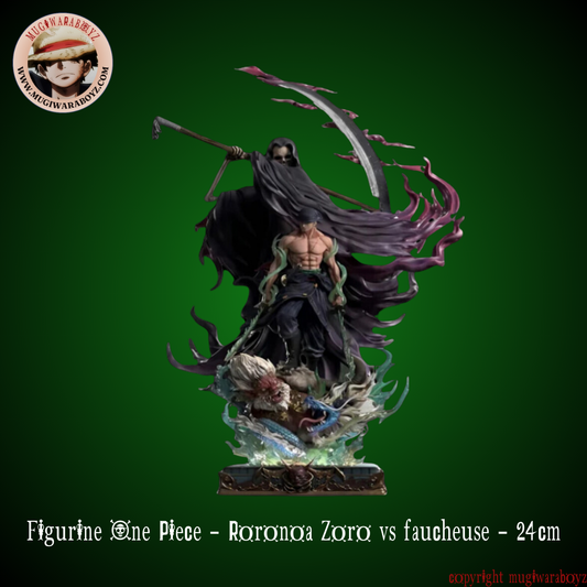 Figurine One Piece - Roronoa Zoro vs faucheuse