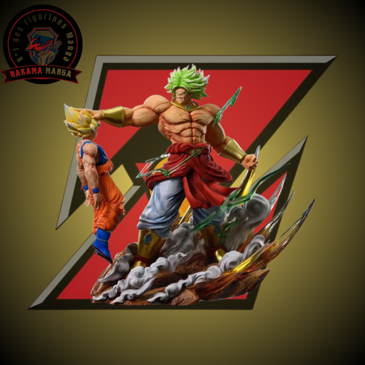 Figurine Dragon Ball Z - Goku vs Broly