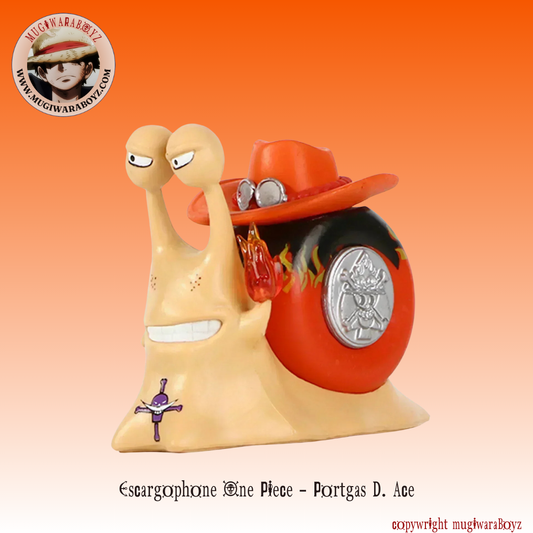 Escargophone One Piece - Portgas D. Ace