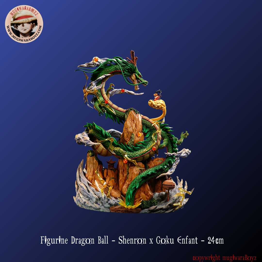 Figurine Dragon Ball - Shenron x Goku enfant