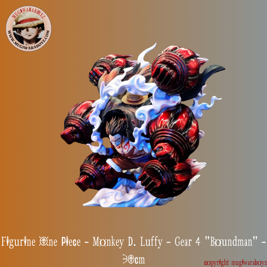 Figurine One Piece - Monkey D. Luffy - Gear 4 "Boundman"