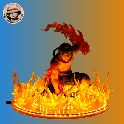 Figurine-Lampe One Piece – Portgas D. Ace