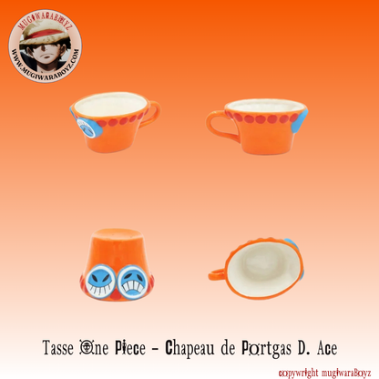 One Piece Mug - Portgas D. Ace Hat