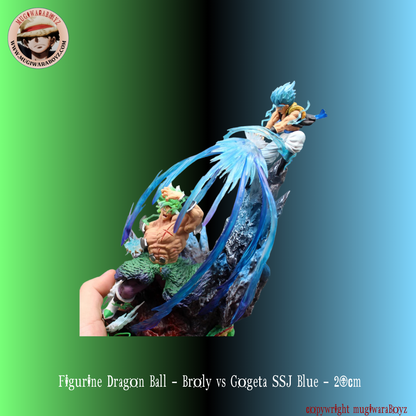 Figurine Dragon Ball - Broly vs Blue Gogeta