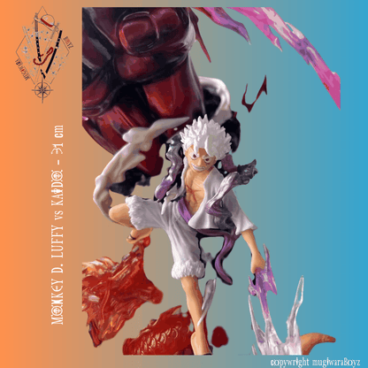 Figurine One Piece - Monkey D.Luffy - Gear 5th vs Kaido