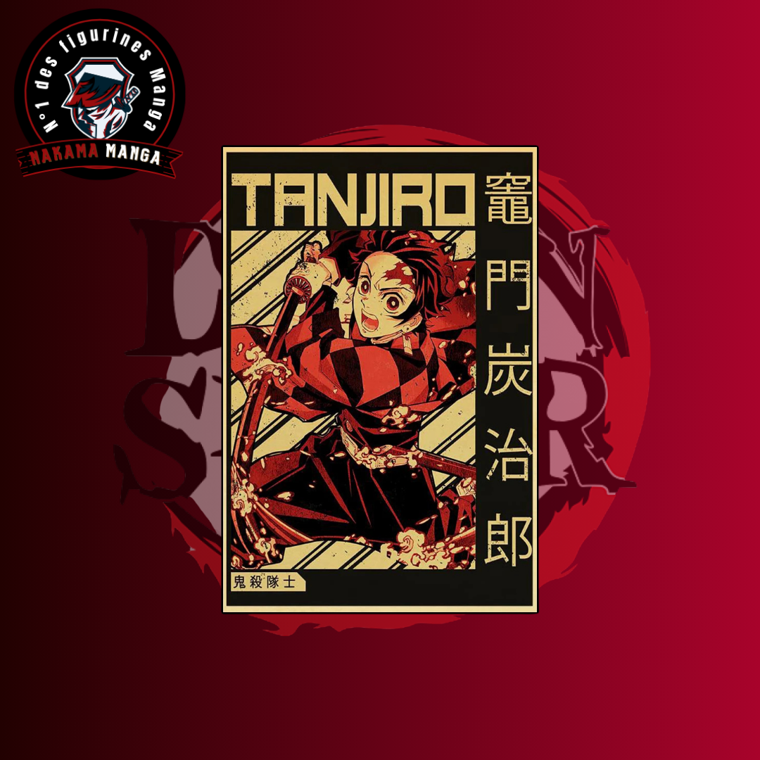 Tableaux Demon Slayer - Tanjiro