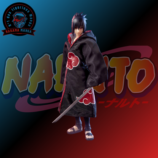 Figurine Naruto Shippuden - Articulée Sasuke Uchiha