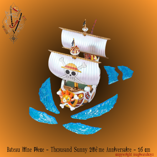 Bateau One Piece - Thousand Sunny 20ème Anniversaire