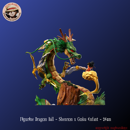 Figurine Dragon Ball - Shenron x Goku enfant