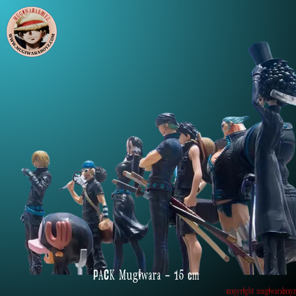 Figurine One Piece - PACK EXCLUSIVE "Special Film Red" - Equipage Mugiwara