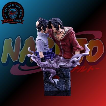 Figurine Naruto Shippuden - Itachi x Sasuke