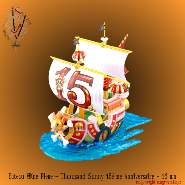 One Piece Ship - Thousand Sunny 15th Anniversary – MugiwaraBoyz
