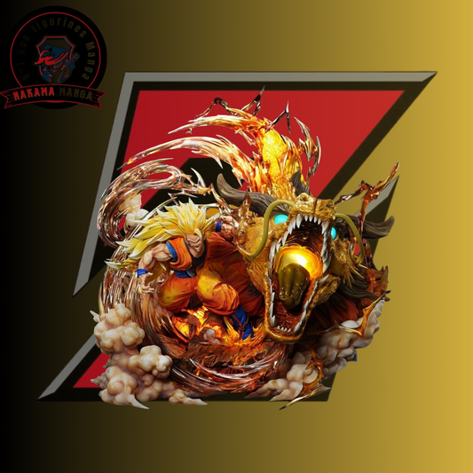 Figurine Dragon Ball Z - Goku SSJ 3 "poing du Dragon"