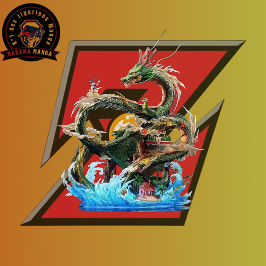 Figurine Dragon Ball - Shenron & Goku