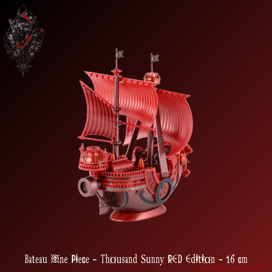 Bateau One Piece - Thousand Sunny RED Edition